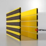 Планкен для забора Printec под дерево 120 mm RAL 1018 – покрытие порошковое, толщина 0,45 мм в Сухуме  | фото 3