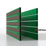 Планкен для забора Printec под дерево 120 mm RAL 6010 – покрытие матовое, толщина 0,45 мм в Сухуме  | фото 4