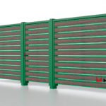 Планкен для забора Printec под дерево 120 mm RAL 6002 – покрытие матовое, толщина 0,45 мм в Сухуме  | фото 5