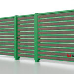 Планкен для забора Printec под дерево 120 mm RAL 6010 – покрытие матовое, толщина 0,45 мм в Сухуме  | фото 5
